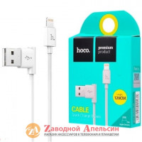 USB кабель lightning hoco UPL11 угловой 1,2м