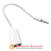 Сплитер перехідник навушників 2x3,5мм