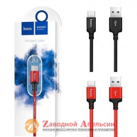USB кабель Hoco X14 Times Speed ​​Type-C тканинний