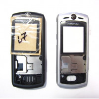 Motorola L7 корпус панель (серебро)