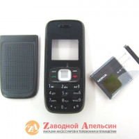Nokia 1209 корпус панель клавиатура аккумулятор