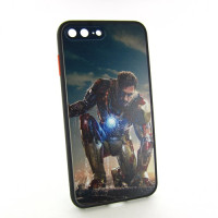 iPhone 7 8 Plus чехол рисунок Marvel Iron Man