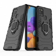 Samsung A21s A217 Ударостійкий Гібридний Чохол (кільце)