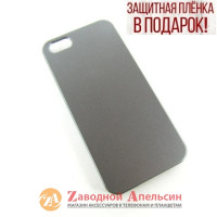 iPhone 5 5s se пластиковый чехол серый