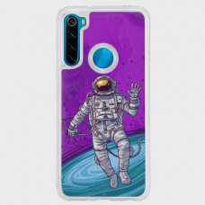 Xiaomi Redmi Note 8 чохол неоновий Акваріум Neon NASA