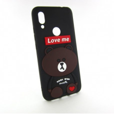 Xiaomi Redmi 7 объемный чехол Love Me