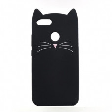 Xiaomi Redmi 6 6A чехол детский 3D Cats (черный)