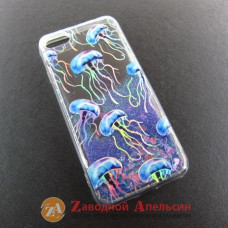 iPhone 7 8 se 2020 чохол плаваючі блискітки Акваріум