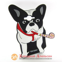 Samsung J5 J500 об'ємний чохол собака Мопс Dog