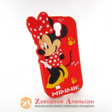 Samsung i9500 S4 об'ємний чохол іграшка Minnie