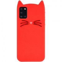 Samsung A31 A315 А31 объемный 3D чехол Cats