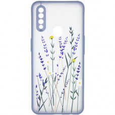 Oppo A31 чохол малюнок лаванда lilac