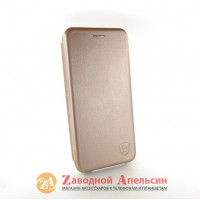 Чехол книжка Samsung A21s A217 Baseus Case rose gold
