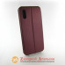 Чехол книжка подставка Xiaomi Redmi 9A бордовый marsala
