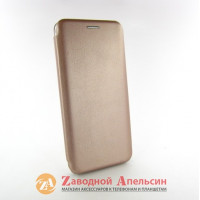 Чохол книжка Samsung A20 A205 A30 A305 (золотий)