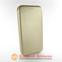 Чохол книжка Xiaomi Redmi Note 6 pro Aspor Case gold