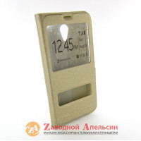 Чохол книжка Meizu M6s Smart Case gold