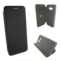 Чехол книжка Samsung G955 S8 Plus Baseus Case black