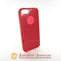 iPhone 5 5s 5se чохол Shining блискітки red
