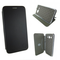 Чохол книжка Samsung J5 J510 2016 чорний підставка