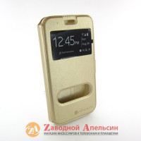 Чохол книжка Samsung J3 J310 J320 Smart Case gold