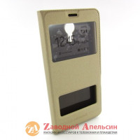 Чехол книжка Meizu M3 Max Smart Case gold