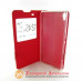 Чехол книжка Sony Xperia XA F3112 Smart Case red