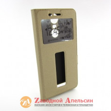 Чохол книжка Lenovo A7020 K5 Note Smart Case gold