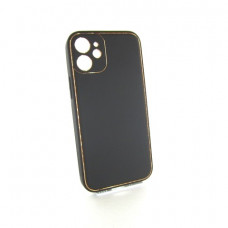 iPhone 12 mini шкіряний чохол Epik black