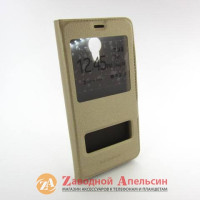 Чехол книжка Meizu M3s M3 mini Smart Case gold