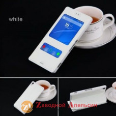 Чохол книжка Sony Xperia Z3 D6602 D6603 Smart Case білий