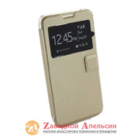 Чохол книжка Sony Xperia E4 Smart Case gold