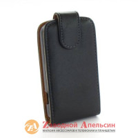 Чехол книжка HTC Desire C 200 Chic Case черный