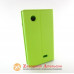 Чохол книжка Lenovo A369 Flip Smart green