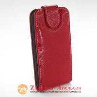 Чехол книжка Lenovo A516 Chic Case red