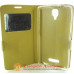 Чохол книжка Lenovo A1000 Smart Case gold