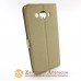 Чохол книжка Samsung J7 J710 2016 Smart Case gold