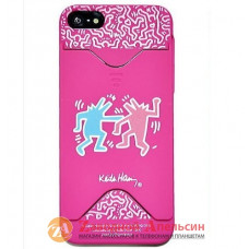 iPhone 5 5S se брендовий чохол Keith Haring