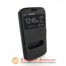 Чохол книжка Samsung I9500 I9505 S4 Smart Case black