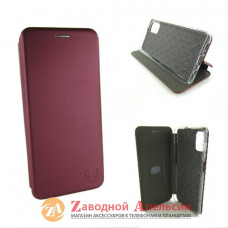Чохол книжка Samsung M51 M515 Baseus Case (бордовий)