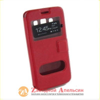 Чехол книжка Samsung A5 A500 Smart Case red
