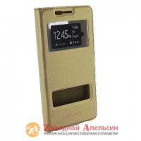 Чохол книжка Samsung A5 2016 A510 Smart Case gold
