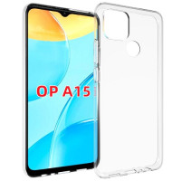 Oppo A15 A15s ультратонкий чохол прозорий