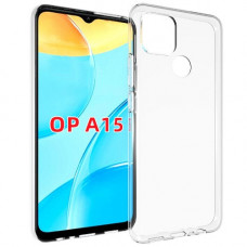 Oppo A15 A15s ультратонкий чохол прозорий