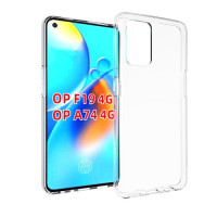 Oppo A74 ультратонкий чохол прозорий