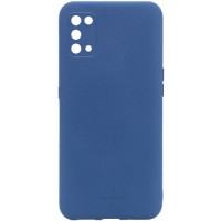 Oppo Reno 5 чохол синій Jelly Case navy