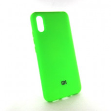 Xiaomi Redmi 9A чохол салатовий Silicone Cover green