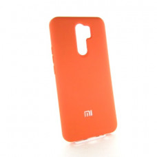 Xiaomi Redmi 9 чохол помаранчевий Silicone Cover orange