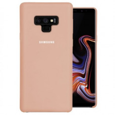 Samsung N960 Note9 силіконовий чохол Silicone Cover пудра