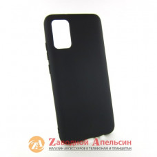 Samsung A02s A025 чорний чохол soft touch